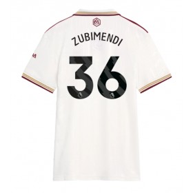 Damen Fußballbekleidung Arsenal Martin Zubimendi #36 3rd Trikot 2025-26 Kurzarm